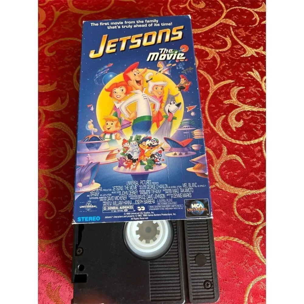 Jetsons: The Movie VHS 1990 Children's Family Film G Rated